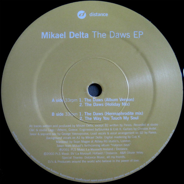 Mikael Delta - The Dawn EP | Distance (Di 2016 MD 803) - 4 Mikael Delta - The Dawn EP | Distance (Di 2016 MD 803) - 4