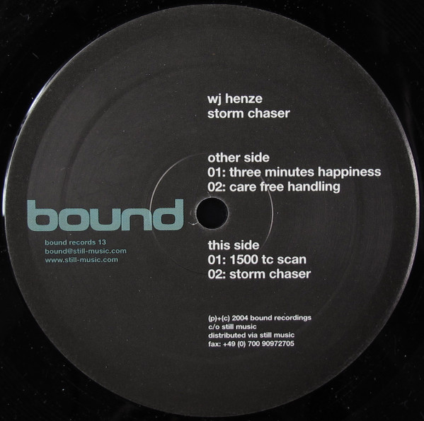 Jörg Henze - Storm Chaser | Bound Records (bound 13) - 2 Jörg Henze - Storm Chaser | Bound Records (bound 13) - 2