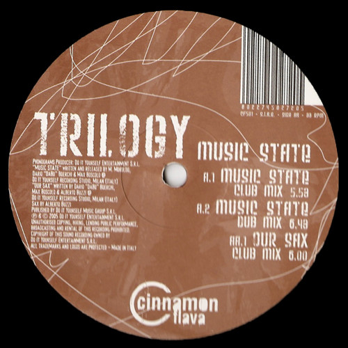 Trilogy - Music State | Cinnamon Flava (CF501) - 3