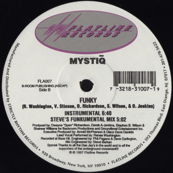Mystiq - Funky | Flatline Records (FLA007) - 2 Mystiq - Funky | Flatline Records (FLA007) - 2