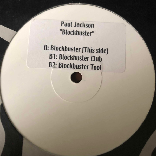 Paul Jackson - Blockbuster | Underwater Records (H2O 046)