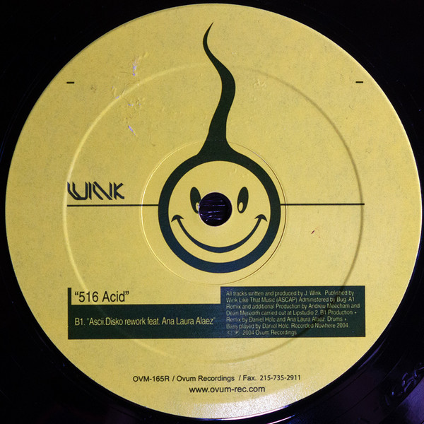 Josh Wink - 516 Acid (Remixes) | Ovum Recordings (OVM165R) - 2