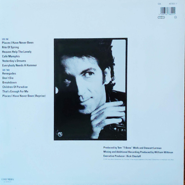 Willie Nile - Places I Have Never Been | Columbia (467855 1) - 2 Willie Nile - Places I Have Never Been | Columbia (467855 1) - 2