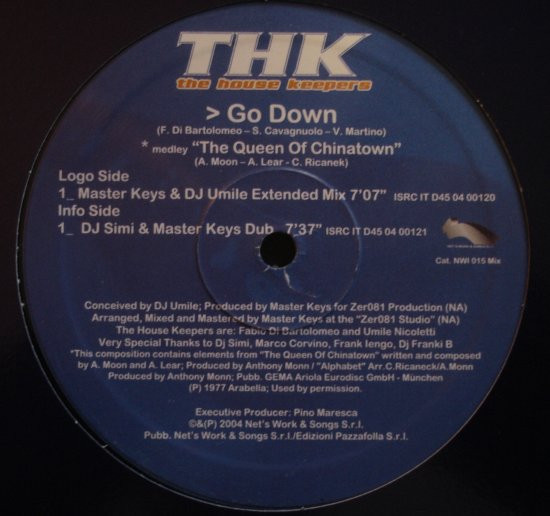 The House Keepers - Go Down | Net's Work International (NWI 015 Mix) - 3