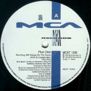 Plus 1 - The Song Will Always Be The Same | MCA Records (MCST 1535) - 4