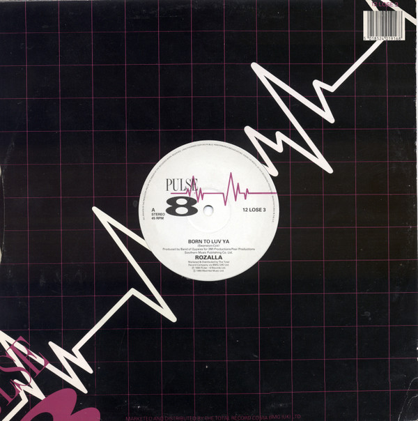Rozalla - Born To Luv Ya | Pulse-8 Records (12 LOSE 3) - 3
