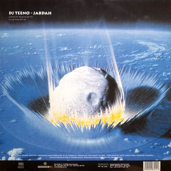 DJ Teeno - Jabdah | Sunnyside Up (SUN 0053-12) - 2