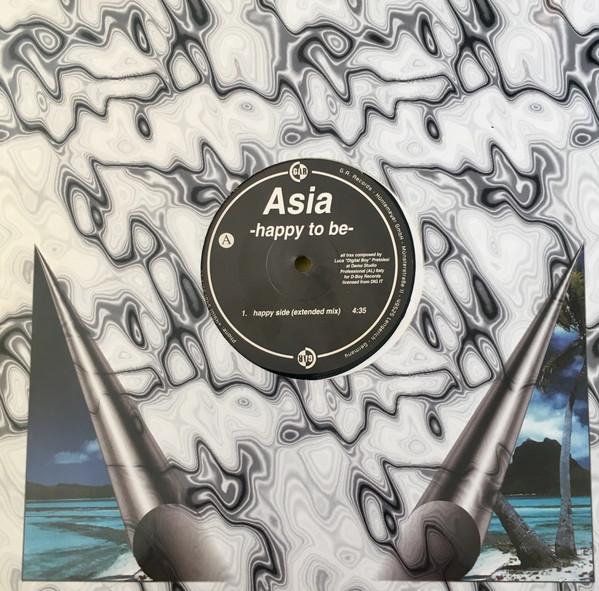 Asia - Happy To Be | Gothic Arts Records (GAR 066) - 3