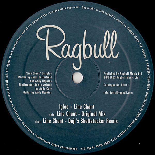 Igloo - Line Chant | Ragbull (RB 011)