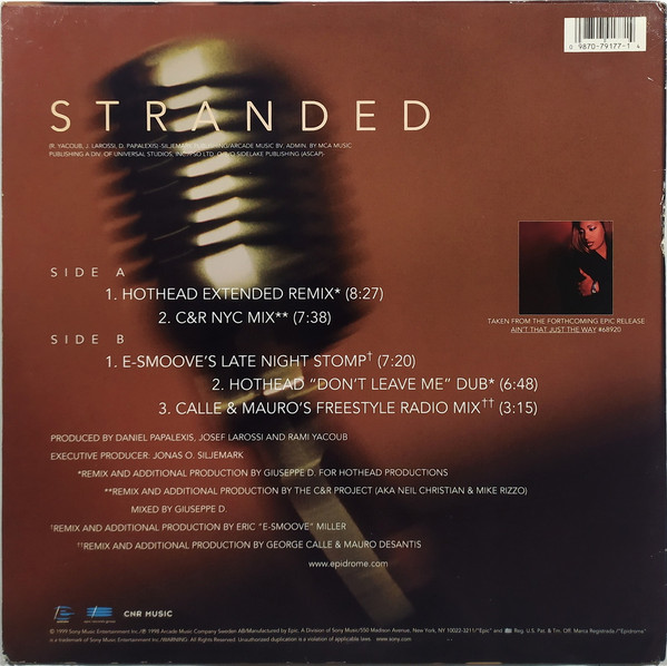 Lutricia McNeal - Stranded | Epidrome (49 79177-S1) - 5 Lutricia McNeal - Stranded | Epidrome (49 79177-S1) - 5