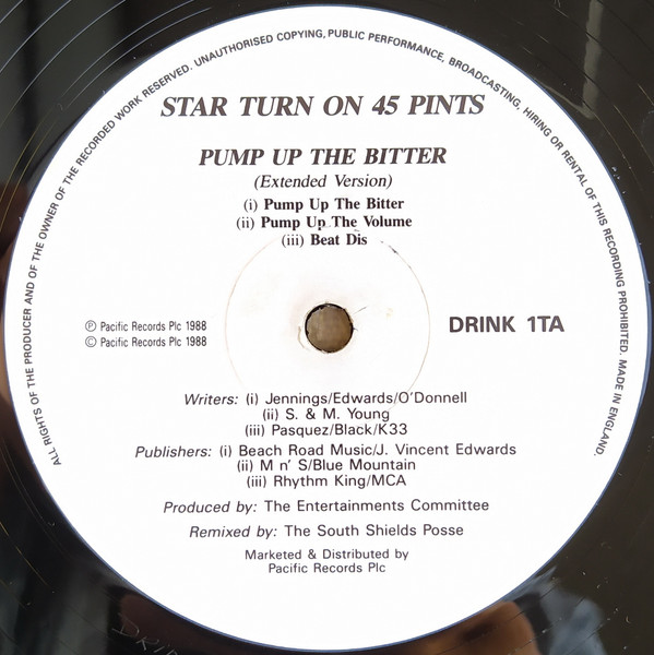 Star Turn On 45 Pints - Pump Up The Bitter | Pacific (DRINK 1T) - 4 Star Turn On 45 Pints - Pump Up The Bitter | Pacific (DRINK 1T) - 4