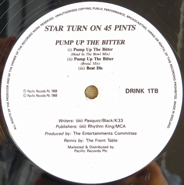Star Turn On 45 Pints - Pump Up The Bitter | Pacific (DRINK 1T) - 5 Star Turn On 45 Pints - Pump Up The Bitter | Pacific (DRINK 1T) - 5