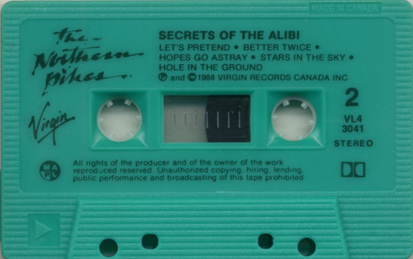 The Northern Pikes - Secrets Of The Alibi | Virgin (VL4 3041) - 4 The Northern Pikes - Secrets Of The Alibi | Virgin (VL4 3041) - 4