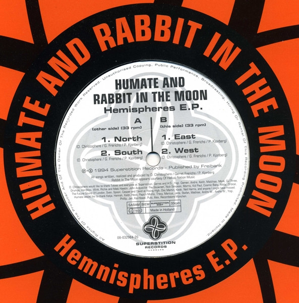 Humate And Rabbit In The Moon - Hemispheres E.P. | Superstition (SUPERSTITION 2027) - 3 Humate And Rabbit In The Moon - Hemispheres E.P. | Superstition (SUPERSTITION 2027) - 3