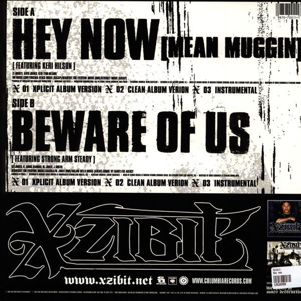 Xzibit - Hey Now (Mean Muggin) | Sony Urban Music (44 70011) - 2