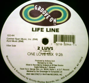 Life Line - 2 Luvs | Groove On (GO-44) - 2