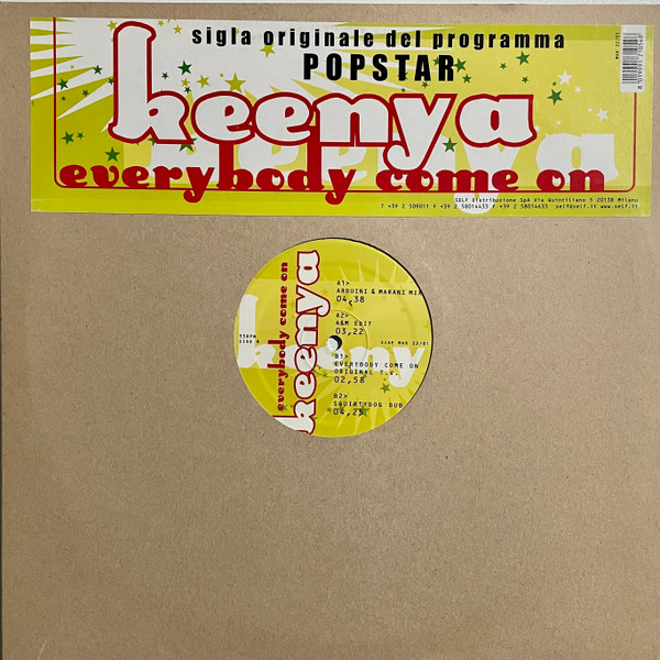 Keenya - Everybody Come On | Marduk Records (MAR 22/01) - main