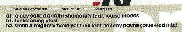 Various - Stud!o K7 On The Run | !K7 Records (!k7r032ep) - 3 Various - Stud!o K7 On The Run | !K7 Records (!k7r032ep) - 3