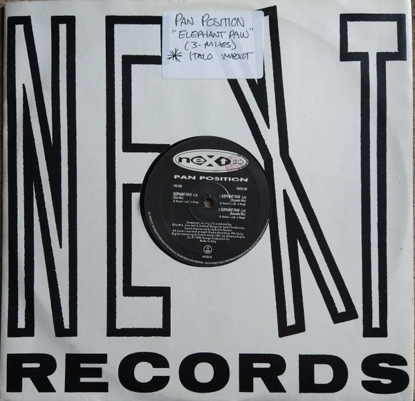Pan Position - Elephant Paw | Next Records (NT 028 93) - main Pan Position - Elephant Paw | Next Records (NT 028 93) - main