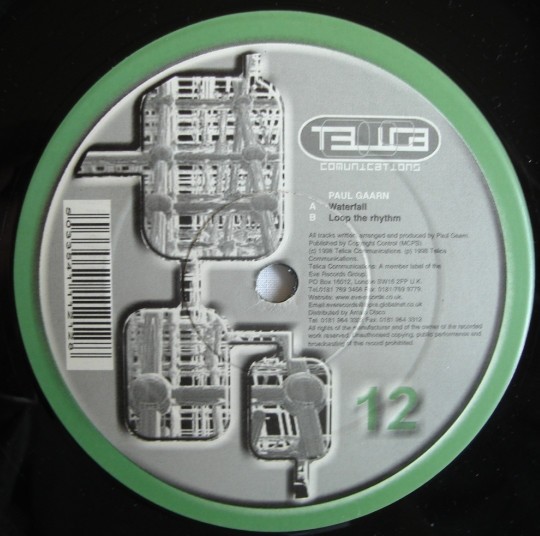Paul Gaarn - Waterfall / Loop The Rhythm | Telica (Telica 12)