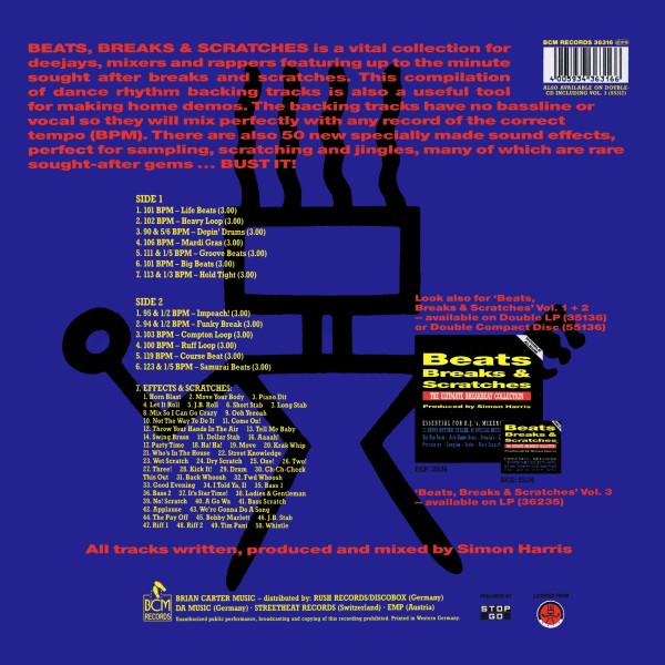 Simon Harris - Beats, Breaks & Scratches Volume 4 | BCM Records (BCM 36316) - 2 Simon Harris - Beats, Breaks & Scratches Volume 4 | BCM Records (BCM 36316) - 2