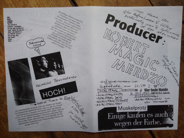 Analstahl - Daneben | Wolfrat-Records (WWR 001) - 5