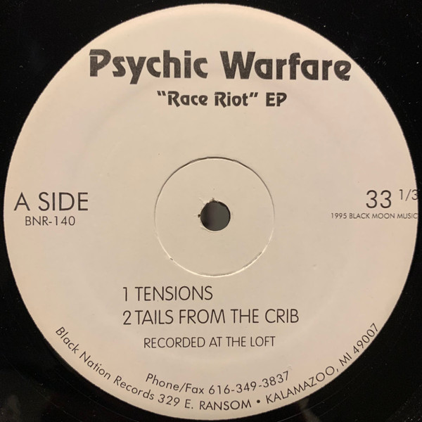 Psychic Warfare - Race Riot EP | Black Nation Records (BNR-140) - main Psychic Warfare - Race Riot EP | Black Nation Records (BNR-140) - main