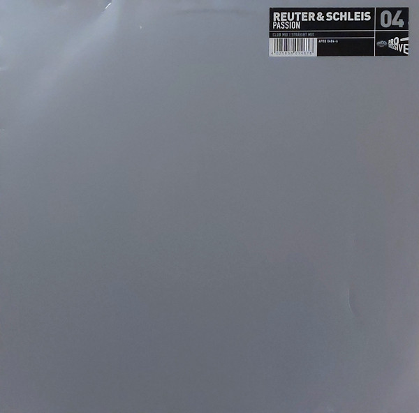 Manuel Reuter & Manuel Schleis - Passion | Alphabet City Progressive (APRO 0404-6) - main