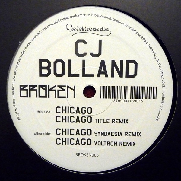 CJ Bolland - Broken Showroom 1 | Broken Music (BROKEN005)