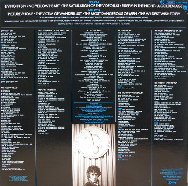 Rupert Hine - The Wildest Wish To Fly | A&M Records (AMLH 68556) - 2