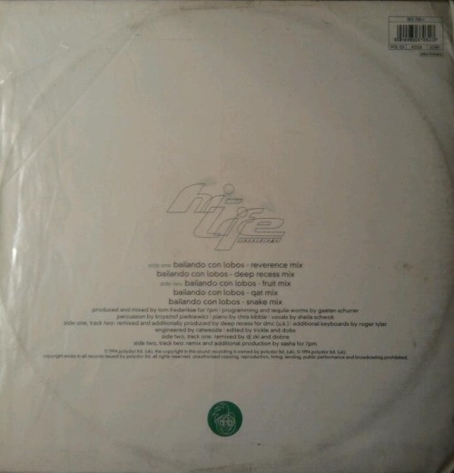 Cabana - Bailando Con Lobos | Hi Life Recordings (PZ325) - 2 Cabana - Bailando Con Lobos | Hi Life Recordings (PZ325) - 2