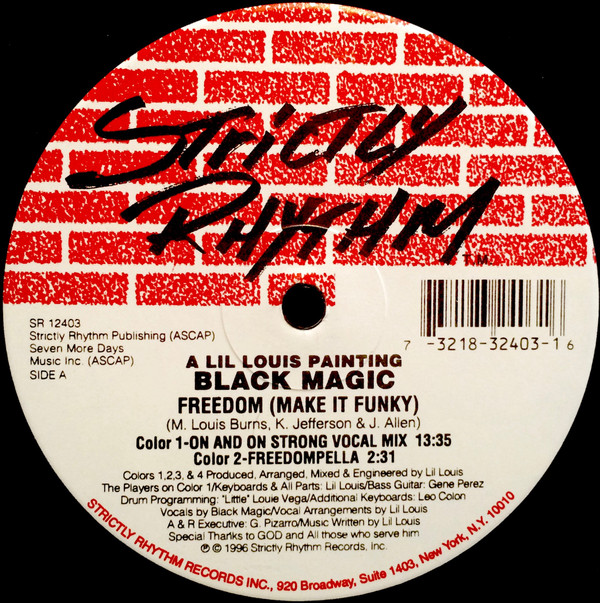 Black Magic - Freedom (Make It Funky) | Strictly Rhythm (SR 12403) - 2