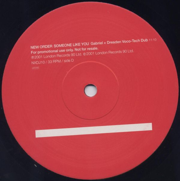 New Order - Someone Like You | London Records (NXDJ10) - 6 New Order - Someone Like You | London Records (NXDJ10) - 6