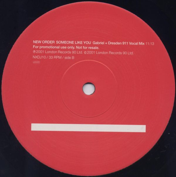 New Order - Someone Like You | London Records (NXDJ10) - 4 New Order - Someone Like You | London Records (NXDJ10) - 4