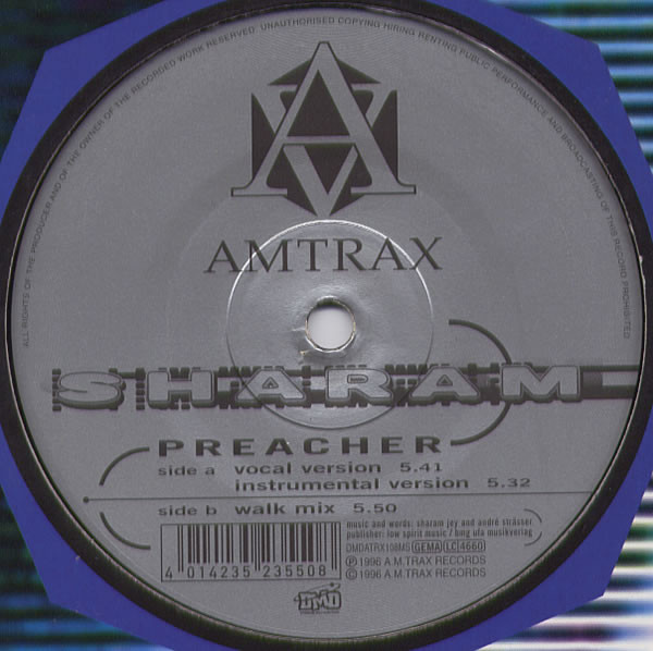 Sharam - Preacher | Amtrax (ATRX 108) - 2 Sharam - Preacher | Amtrax (ATRX 108) - 2