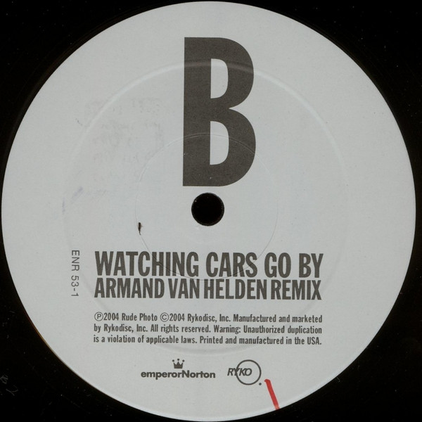 Felix Da Housecat Versus Sasha - Watching Cars Go By | Emperor Norton (ENR 53-1) - 4 Felix Da Housecat Versus Sasha - Watching Cars Go By | Emperor Norton (ENR 53-1) - 4