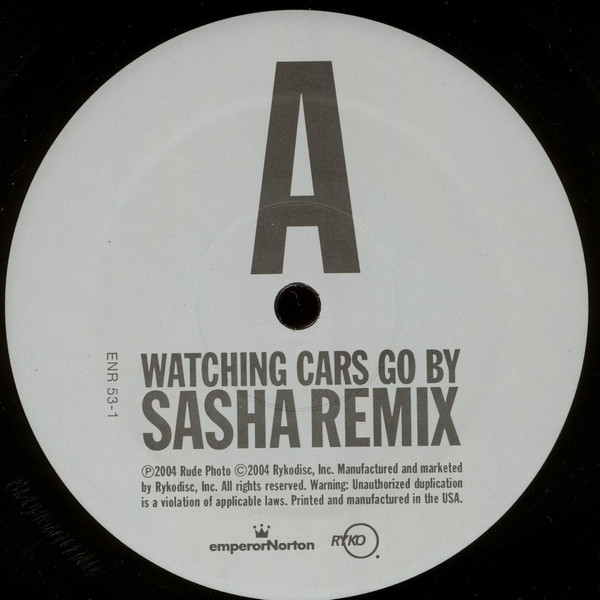 Felix Da Housecat Versus Sasha - Watching Cars Go By | Emperor Norton (ENR 53-1) - 3 Felix Da Housecat Versus Sasha - Watching Cars Go By | Emperor Norton (ENR 53-1) - 3
