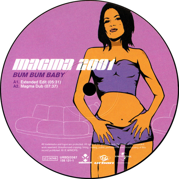 Magma 2001 - Bum Bum Baby | Urban (URBDJ 2087) - 3 Magma 2001 - Bum Bum Baby | Urban (URBDJ 2087) - 3
