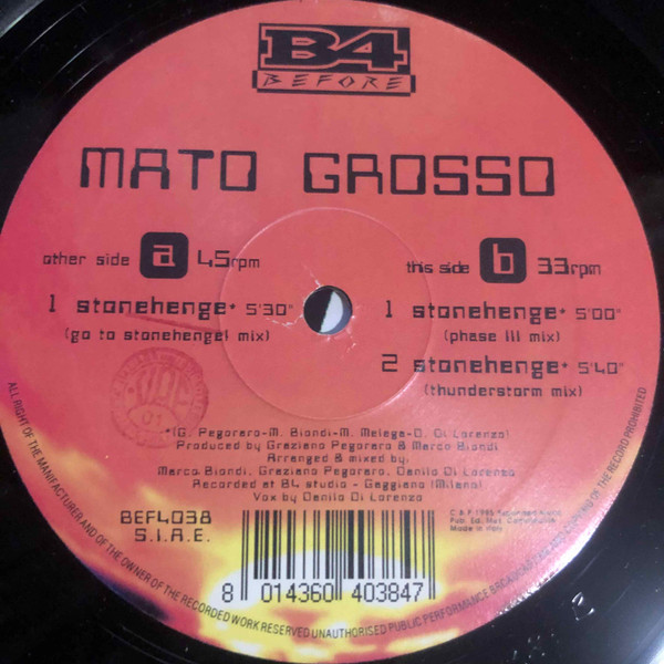Mato Grosso - Stonehenge | B4 Before (BEF 4038) - 3