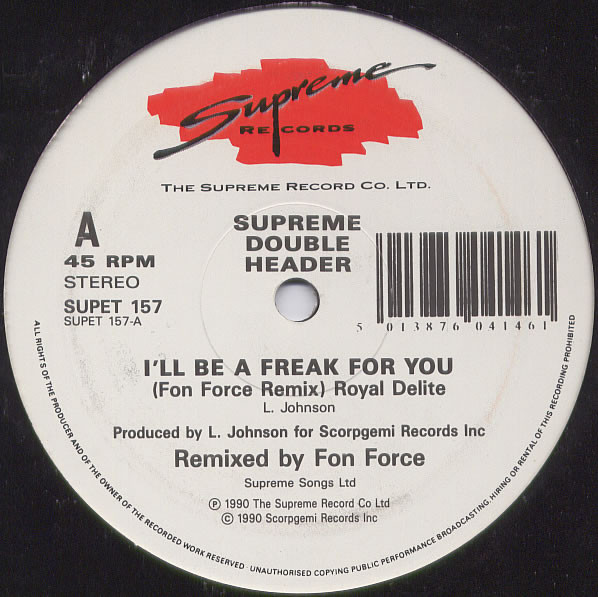 Royalle Delite / First Choice - Supreme Double Header | Supreme Records (SUPET 157) - main