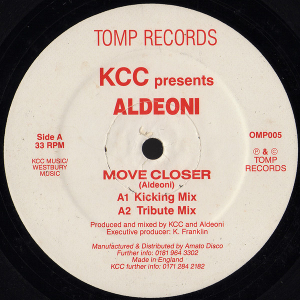 KCC Presents Aldeoni - Move Closer | Tomp Records (OMP005) - 5 KCC Presents Aldeoni - Move Closer | Tomp Records (OMP005) - 5