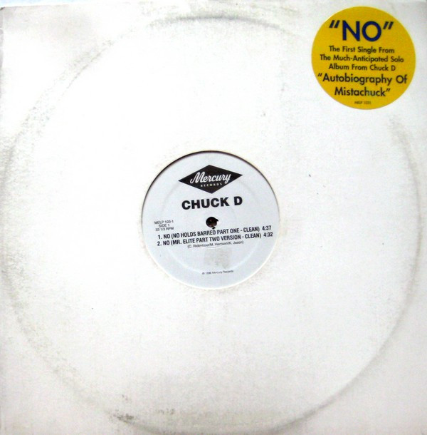 Chuck D - No | Mercury (MELP 103-1)