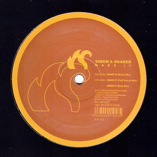 Simon & Shaker Featuring Alicia Hawks - Make It | BeatFreak Recordings (BF0057) - 3