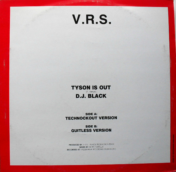 D.J. Black - Tyson Is Out | Vrs (VRS 039) - 2