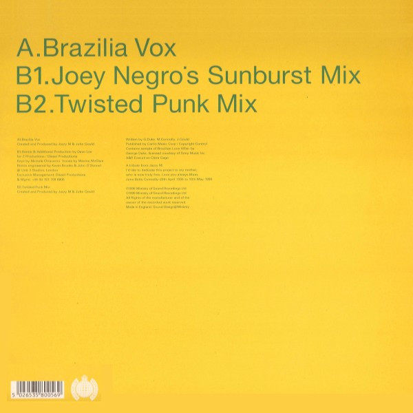 São Paulo - Be Yourself Be Free | Ministry Of Sound (MOS125) - 2 São Paulo - Be Yourself Be Free | Ministry Of Sound (MOS125) - 2