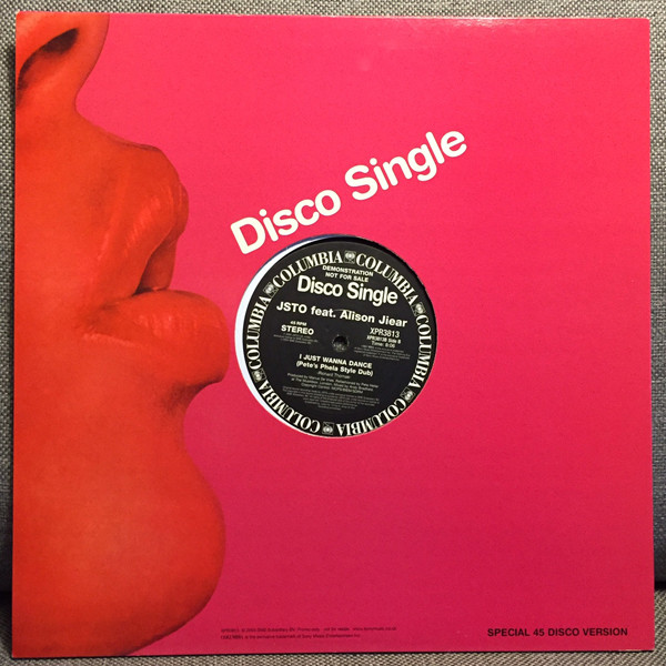 JSTO - I Just Wanna Dance | Columbia (XPR 3813) - 4 JSTO - I Just Wanna Dance | Columbia (XPR 3813) - 4