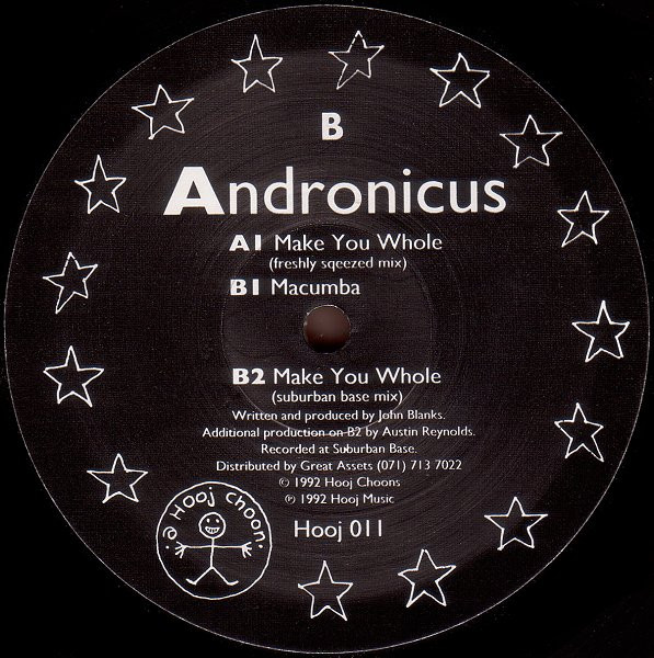 Andronicus - Make You Whole | Hooj Choons (Hooj 011) - main