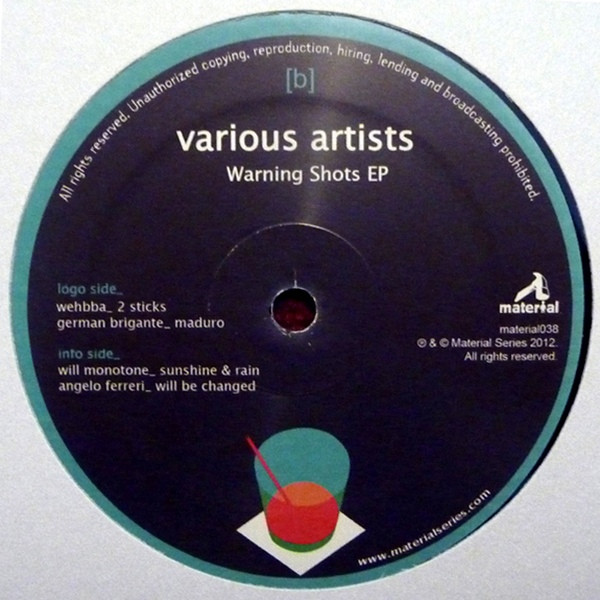 Various - Warning Shots EP | Material Series (material038) - main Various - Warning Shots EP | Material Series (material038) - main