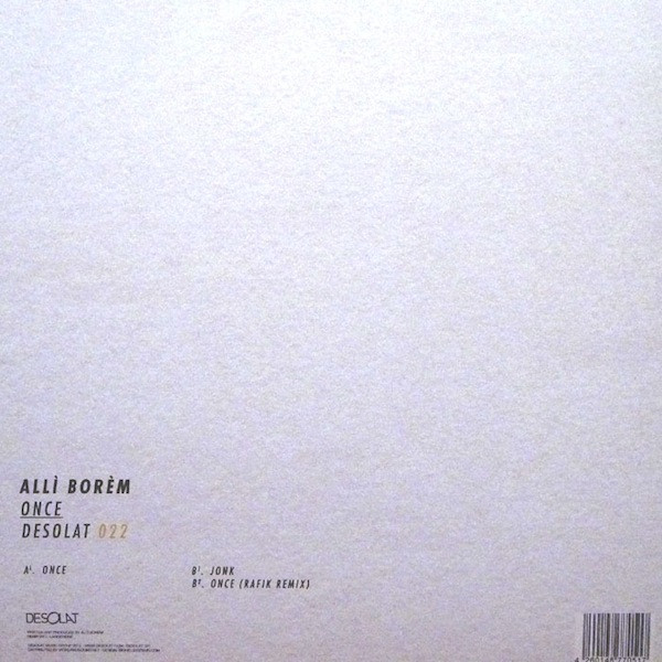 Allì Borèm - ONce | Desolat (DESOLAT 022) - 2