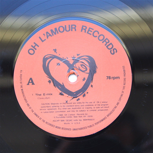 Various - The E-mix / Prepare To Die / Bonus Love | Oh L'amour Records (78 rpm) - main
